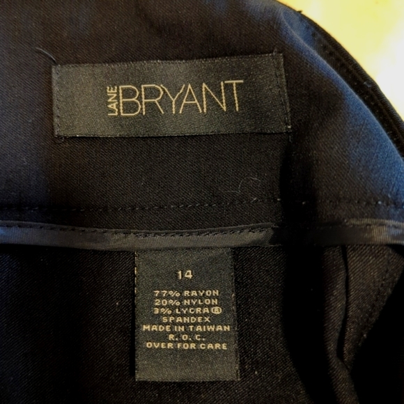 Lane Bryant black skirt - Picture 3 of 4